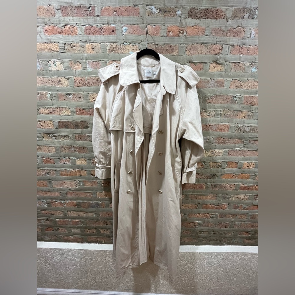 Aje prima pleat trench coat - Picture 5 of 6